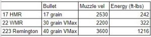 22WMR and 17HMR vs 223 Remington | The Hunting Gear Guy